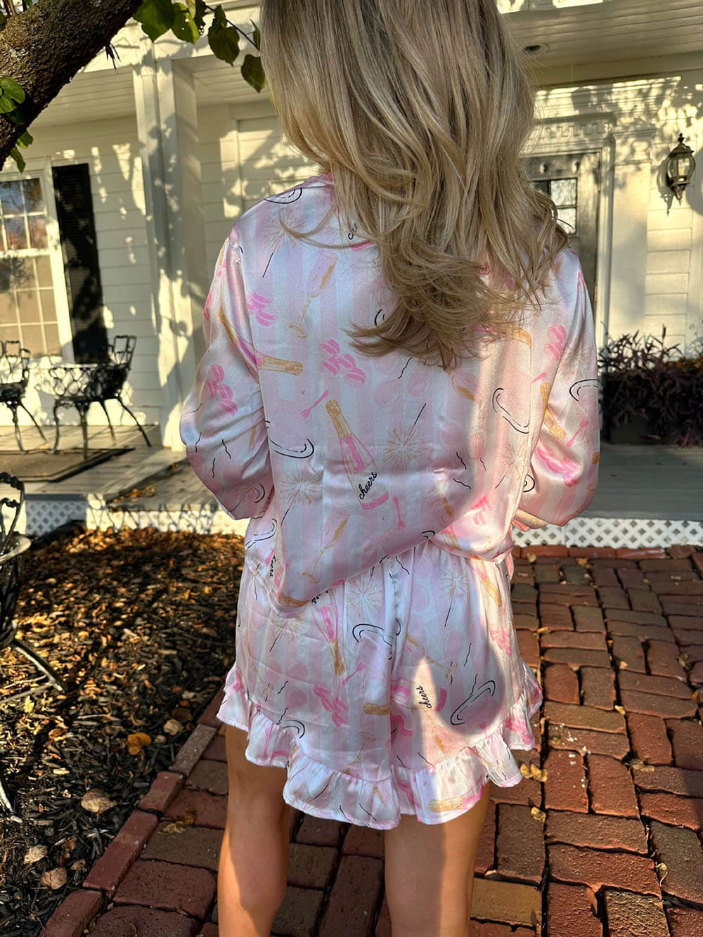 Printed Pajama Set