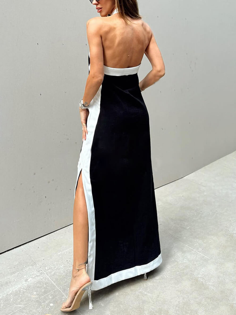 Fashion Color-block Dress