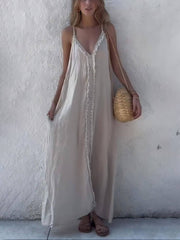 Strapless Loose Fit Vacation Dress