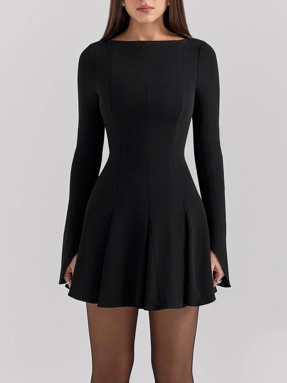 Fashionable Slimming Bodycon Mini Dress