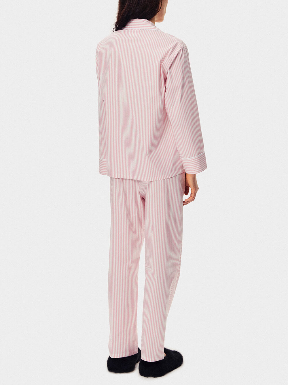 Pink Stripe Pajama Set