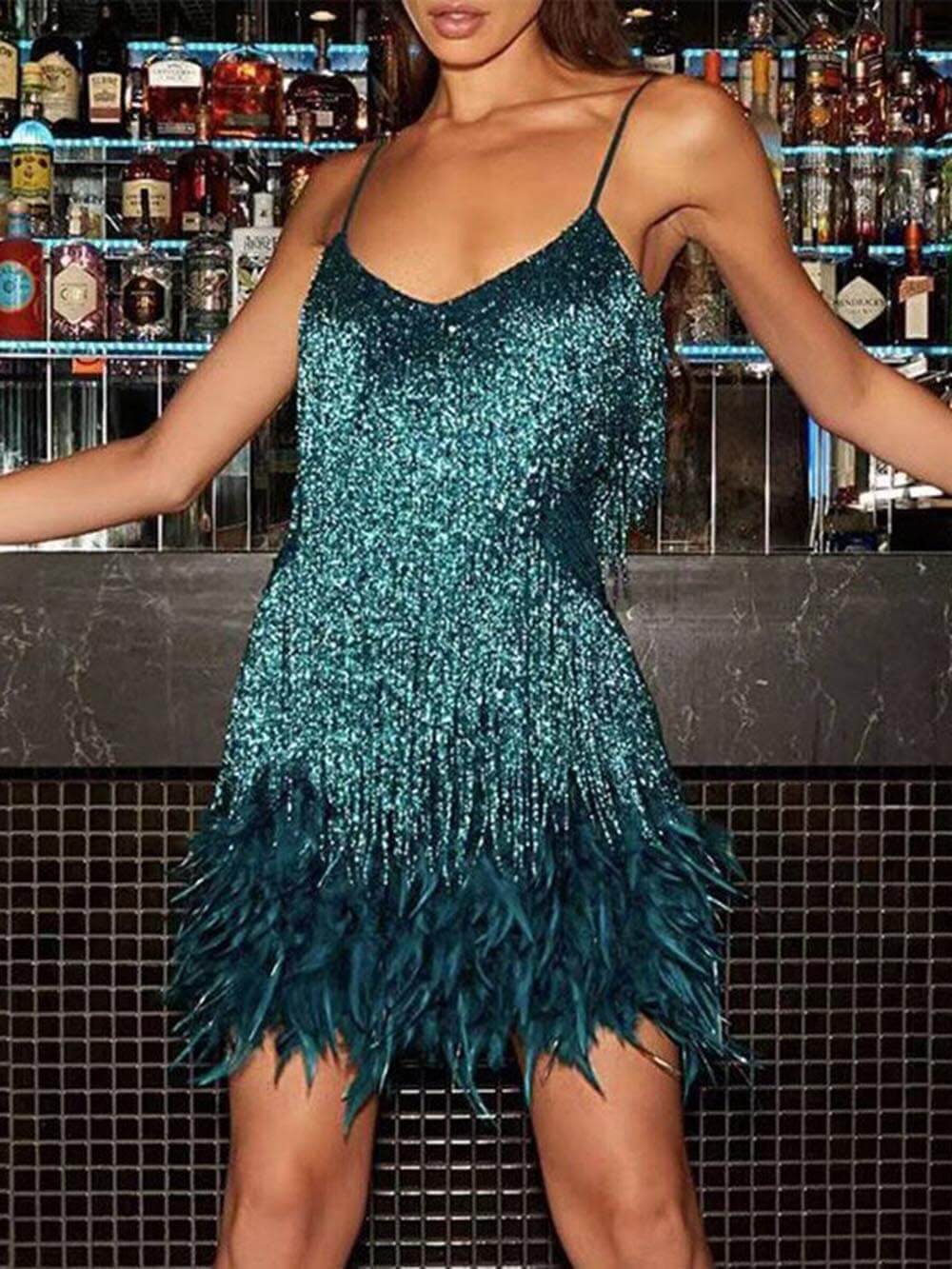 Chic Ruched Hem Fitted Mini Dress