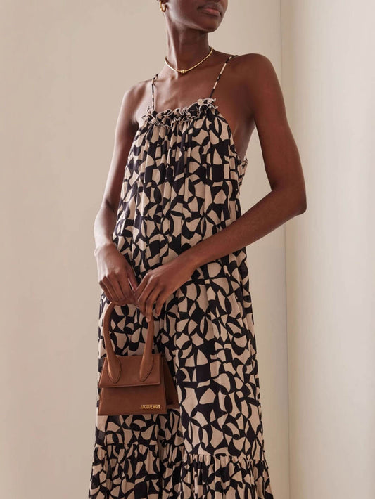 Fashion Floral Maxi Dress