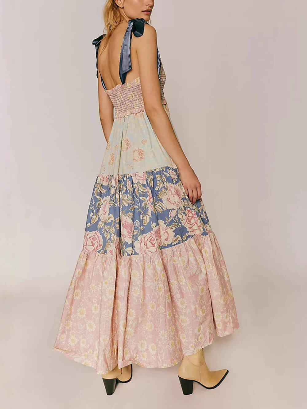 Fashion Fitted Floral Cami Dress