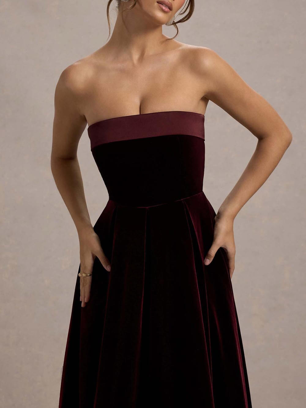 Sleeveless Sexy Solid Fitted Elegant Evening Gown