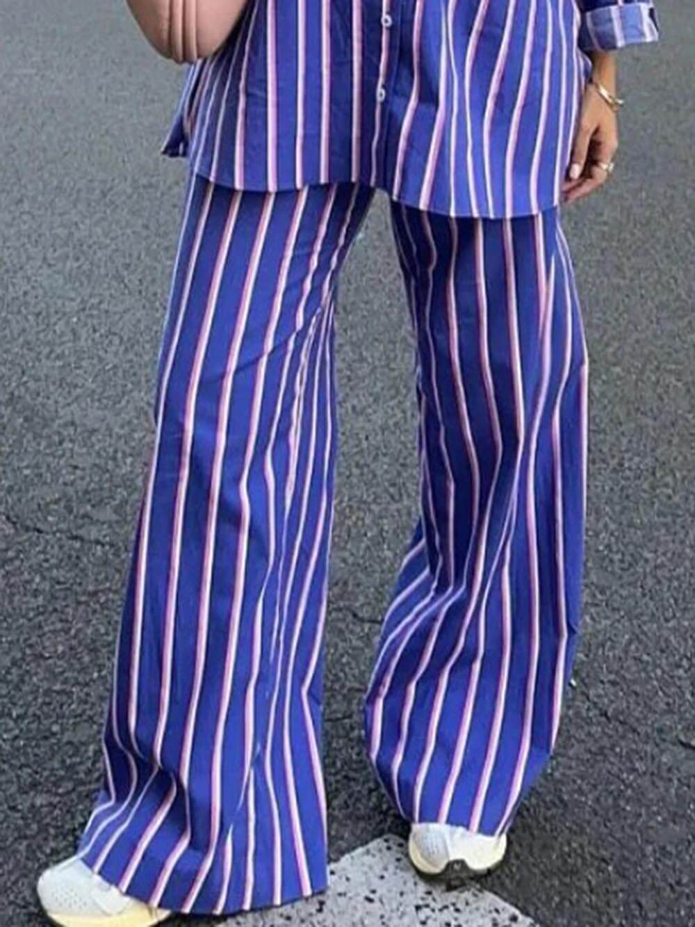 Striped Button Down Shirt
