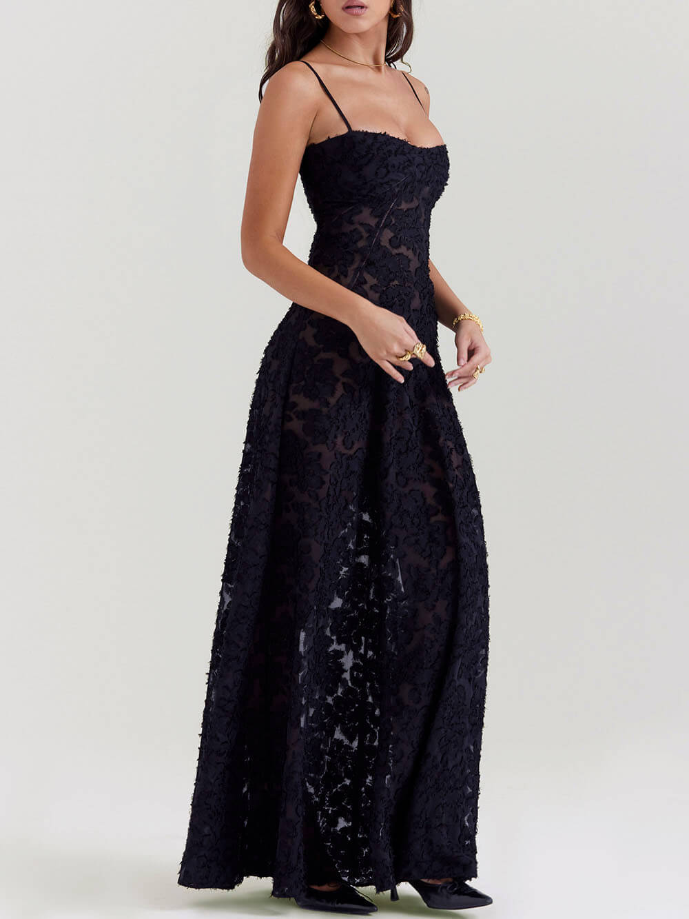 Sleeveless Backless Cami Dress