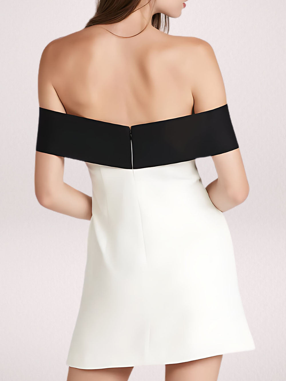 Sexy High-End One-Shoulder Wrap Hip Dress