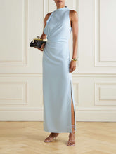 Fashionable Sleeveless Ruched Detail Dress