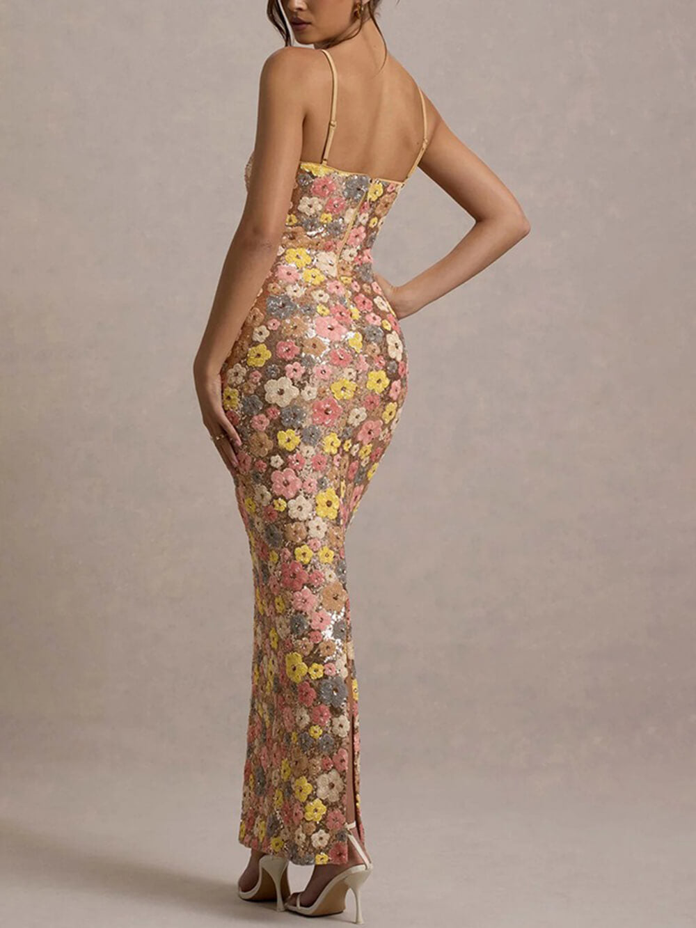 Strapless Sequin Bodycon Dress