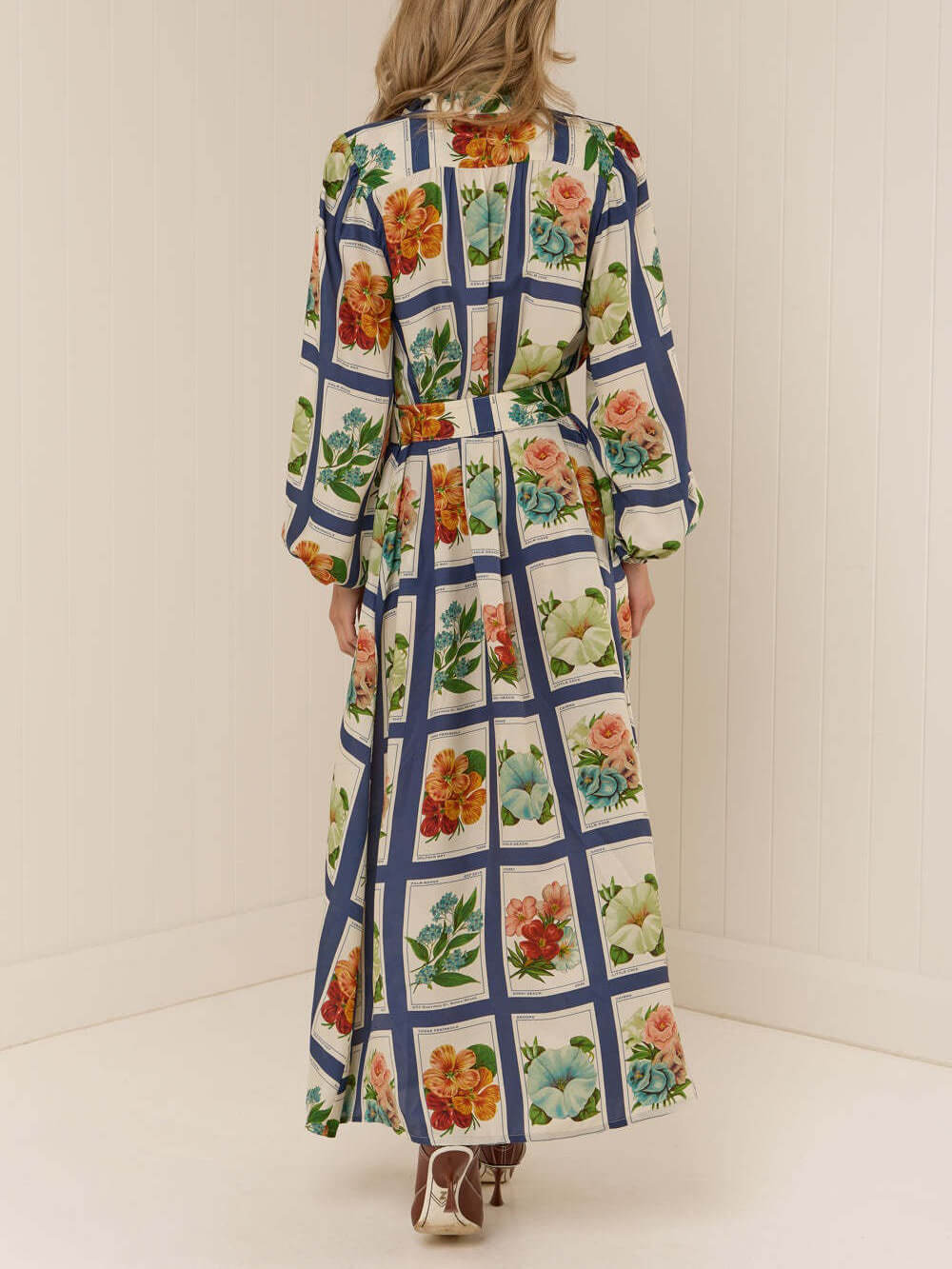 Stylish Open-Front Casual Belted Linen Dress