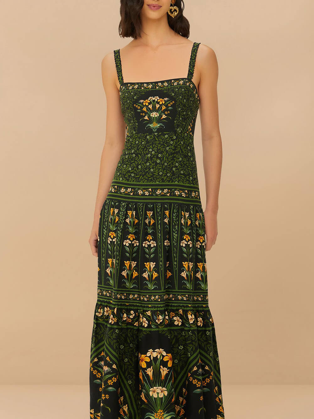 Sexy Printed Strappy Dress