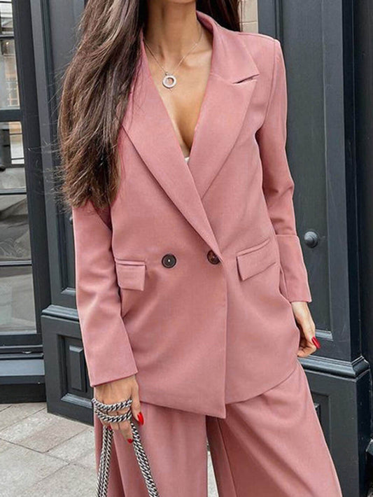 Lapel Tailored Blazer