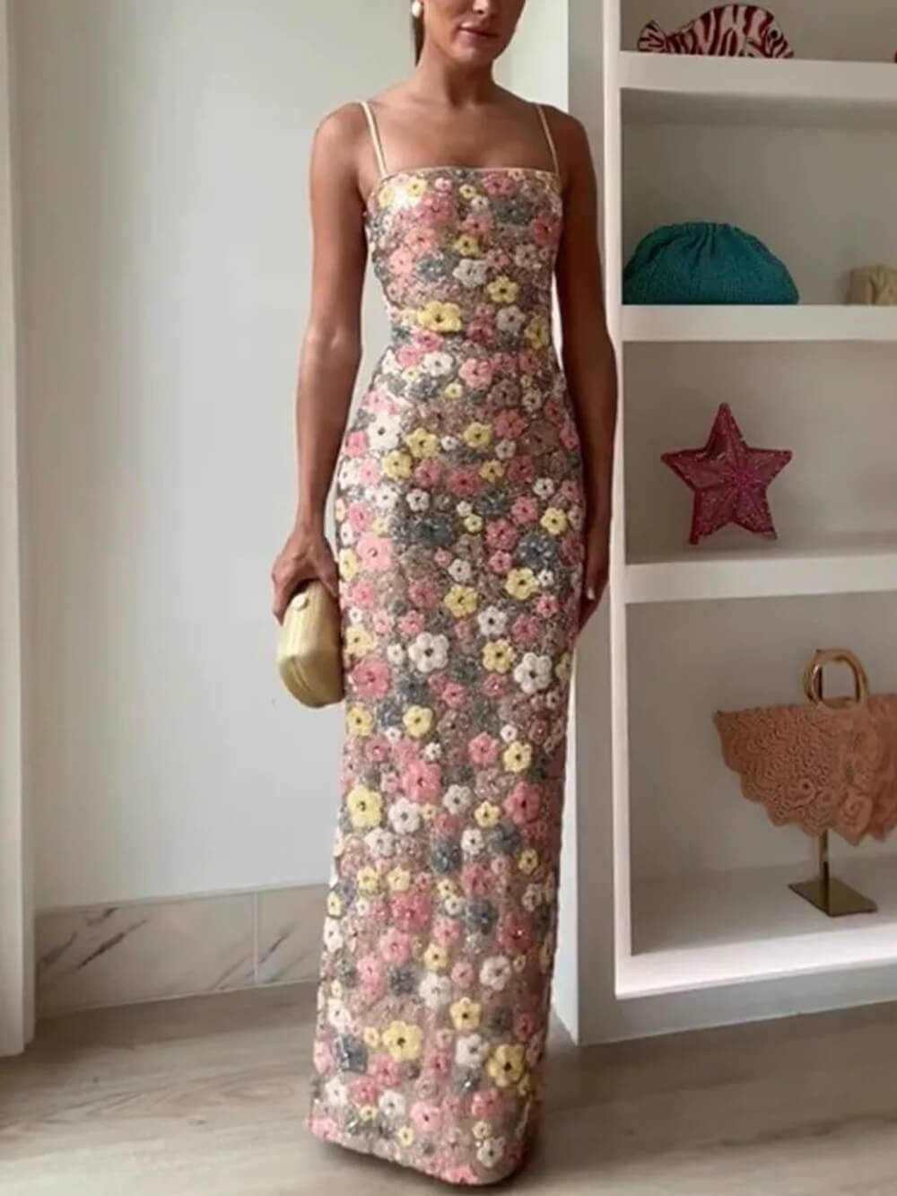 Strapless Sequin Bodycon Dress