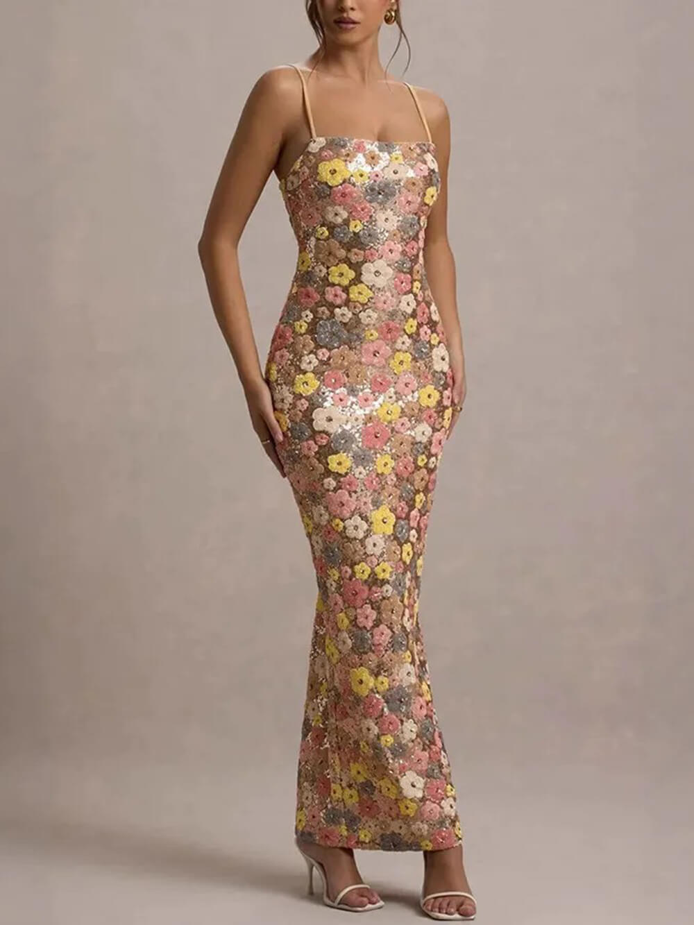 Strapless Sequin Bodycon Dress