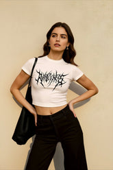 Sexy Cropped Fitted T-shirts