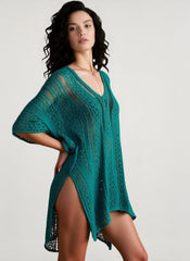 Crochet Poncho Beach Cover Up