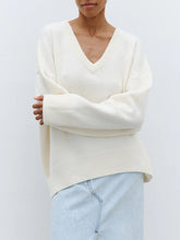 V-Neck Knit Sweater