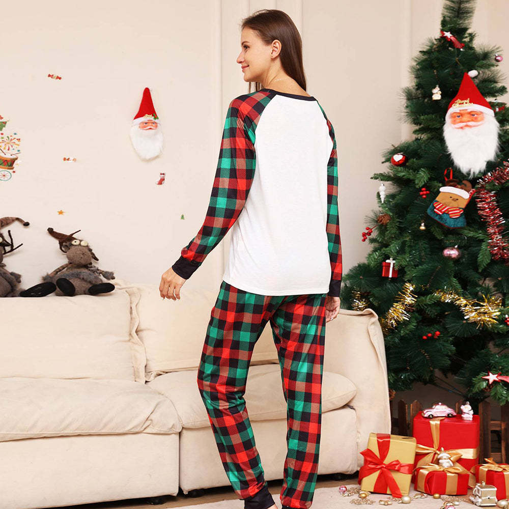 Christmas Plaid Matching Family Pajamas