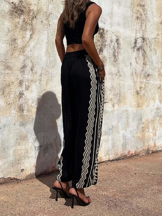 Boho Print Harem Pants