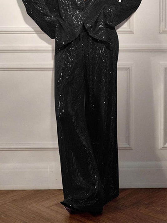 Fashion Sequin Suit Jacket