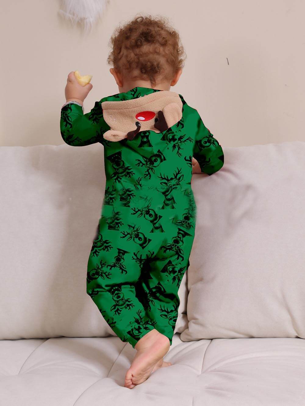 Elk Print Matching Family Onesies