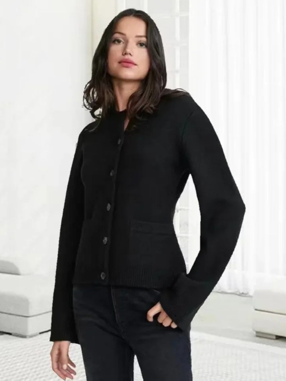 Long Sleeve Soft Cardigan