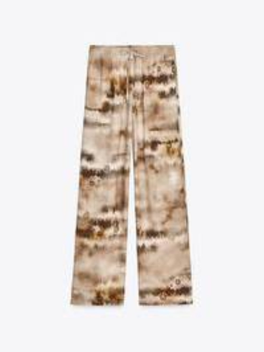 Printed Shirt and Wide Leg Pants