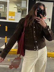 Lapel Single-Breasted Jacket