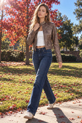 Bella Elegant Moto Jacket