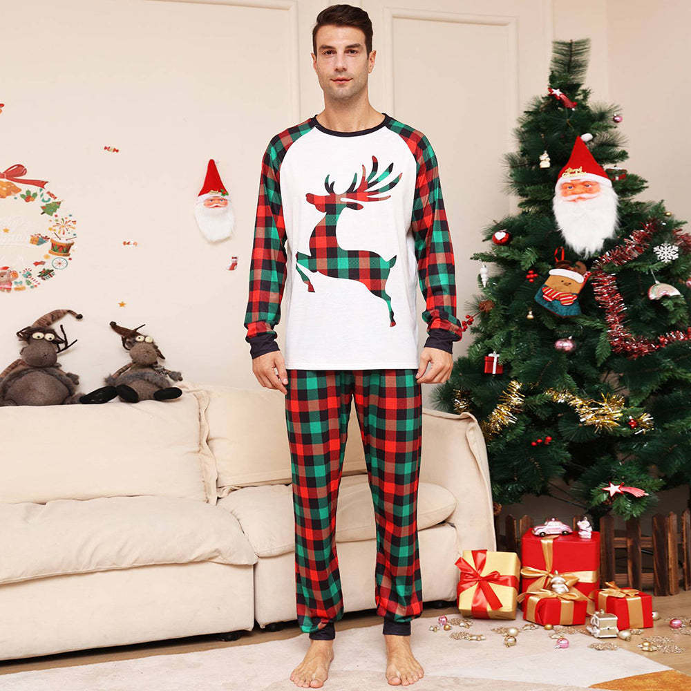 Christmas Plaid Matching Family Pajamas
