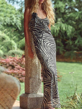 Tiered Polka Dot Satin Dress