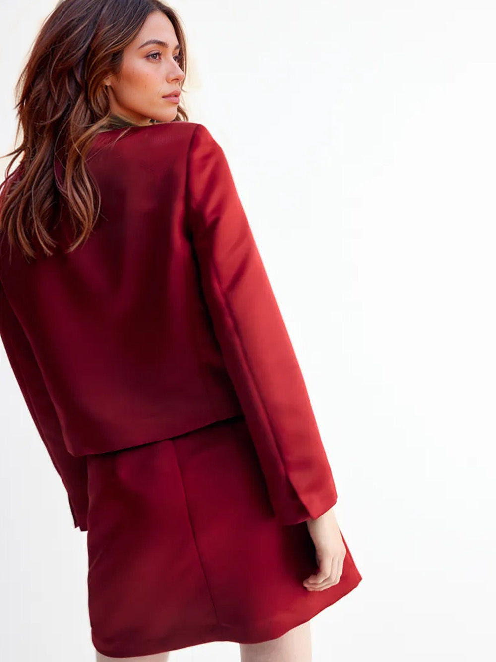 Elegant Bow Mini Skirt