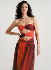 Sexy Ombre Beach Dress