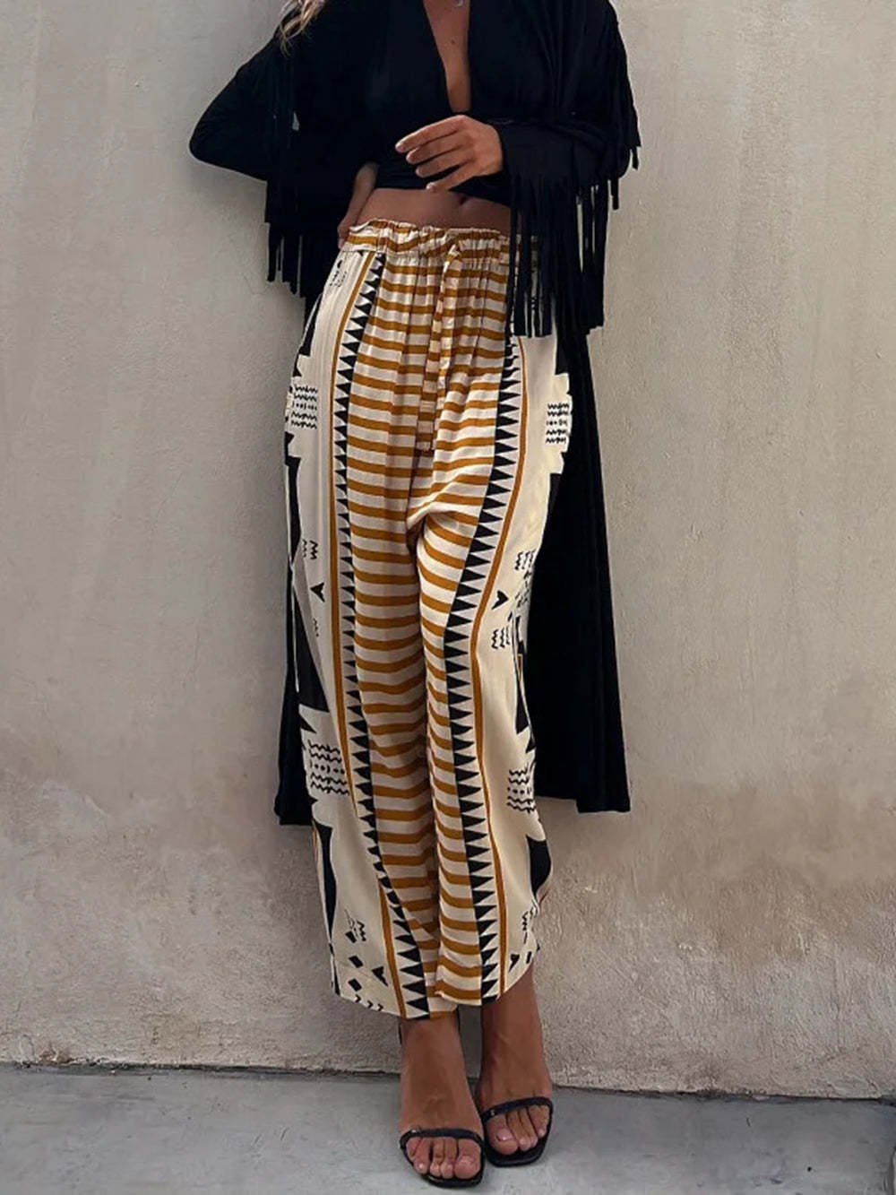 Boho Print Harem Pants
