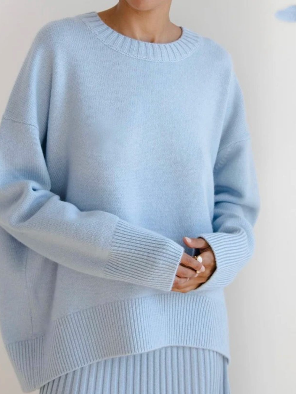 Hirsionsan Autumn Winter Cashmere Sweater