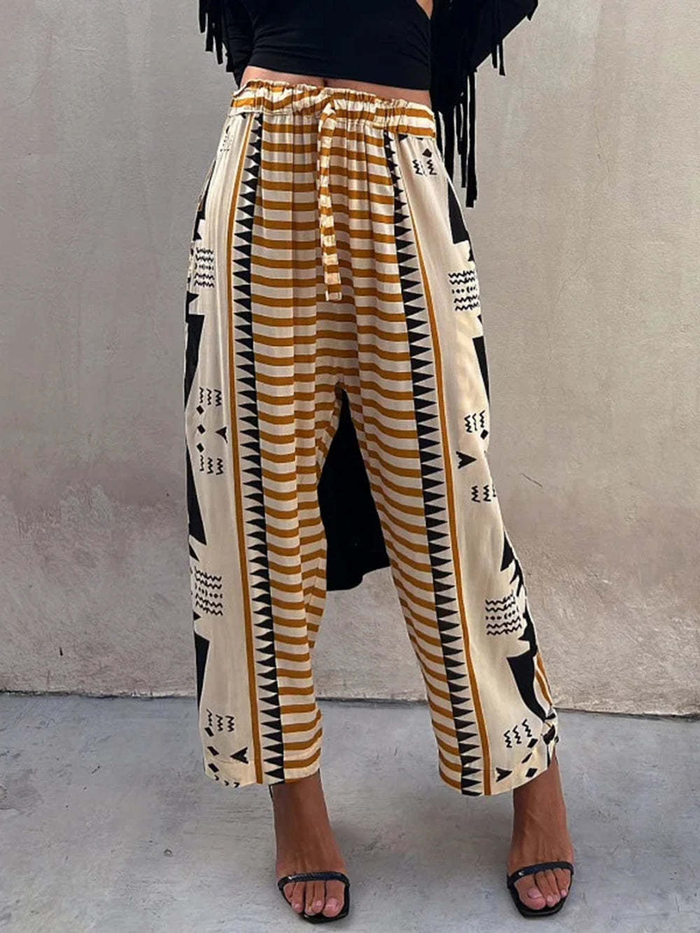 Boho Print Harem Pants