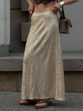 Sequin Maxi Skirt