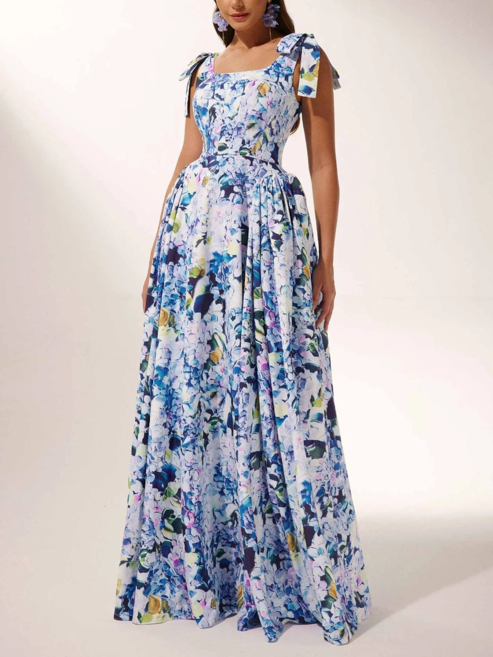 3D Cutout Ethereal Maxi Dress