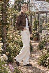 Elegant Bat Sleeve Jacket