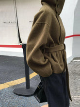 Woolen Solid Coat