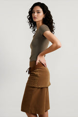 Bodycon Cropped Slim T-shirts