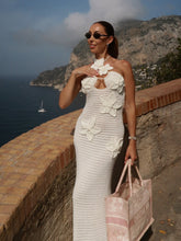 Sexy Floral Crochet Cami Dress