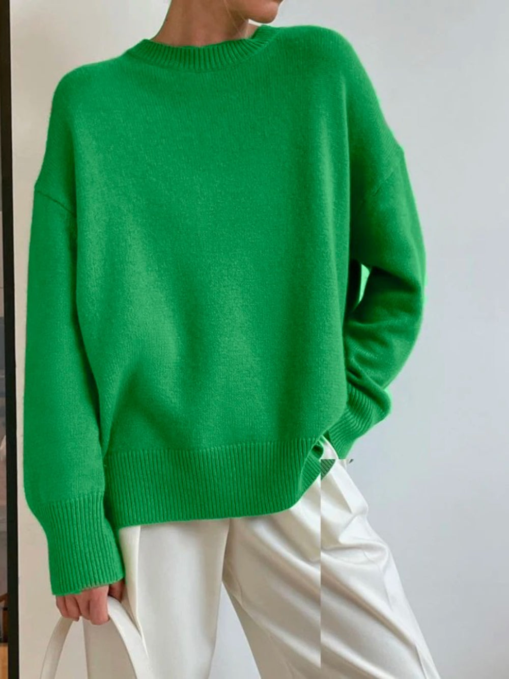 Hirsionsan Autumn Winter Cashmere Sweater