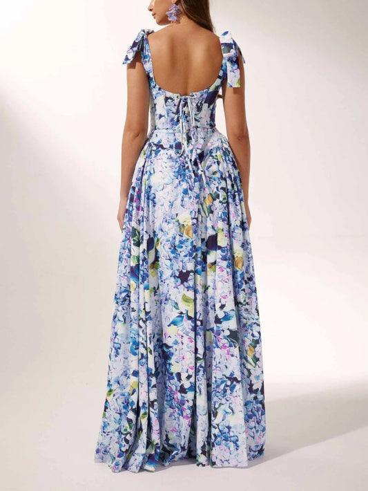 3D Cutout Ethereal Maxi Dress