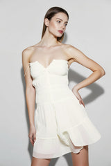 Fairy Ruched Spaghetti Strap Bodycon Mini Dresses