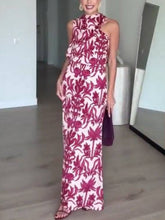 Sexy Fashion One-Shoulder Floral Dress