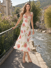 Floral Cami French Style Party Dress