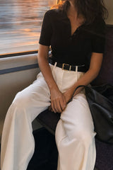 Versatile High Waist Wide Leg Pants