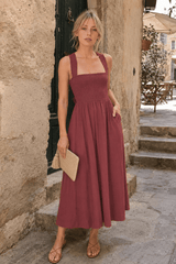 Silvia Backless Stylish Summer Dress